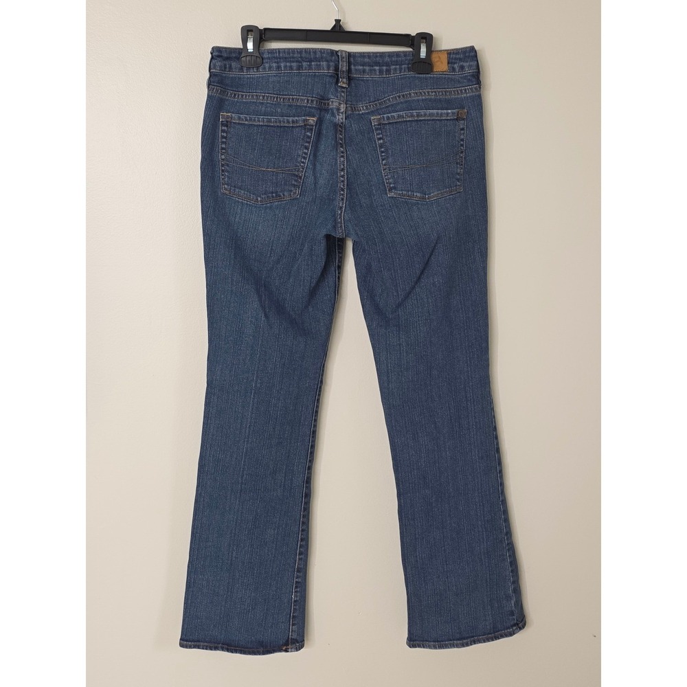 Bullhead Jeans Bootcut Low Rise Medium Wash Stretch Y2K Juniors 13 - Picture 5 of 9